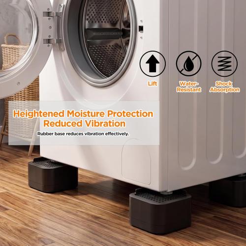 Bed Risers Furniture Risers Heavy Duty, Single Layer Lift 2 Inches