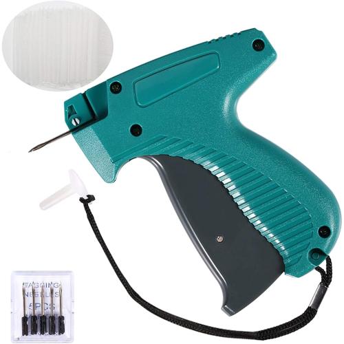 BS ONE Price Tagging Gun for Clothing, Standard Retail Price Tag Attacher Gun Kit for Clothes Labeler with 6 Needles & 2000pcs 2 Barbs Fasteners & Organizer Bag for Store Warehouse Yard Sale