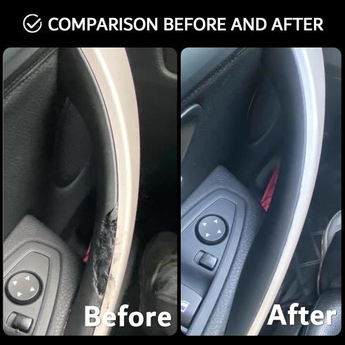 Inner Door Pull Handle Panel Covers for BMW 320,328,330,335,M3 3 Series F30/F31/F34/F80 2012-2018 & 428,435,M4 4 Series F32/F33/F36/F82/F83 2014-2017(Black)-Direct Fit Replacement