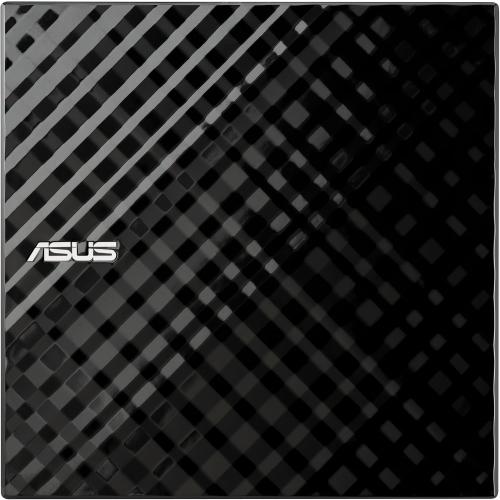ASUS LITE Portable USB 2.0 Slim 8X DVD/Burner  /- Rewriter External Drive, Compatible with Both Mac & Windows, Black (SDRW-08D2S-U/BLK/G/AS)