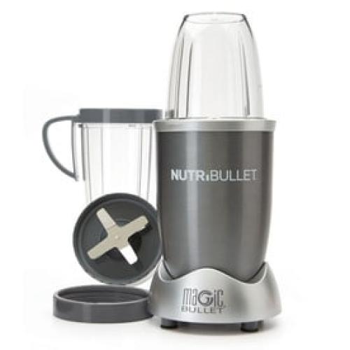 NutriBullet Silver Magic Bullet Superfood Nutrition Extractor Blender 8 Piece