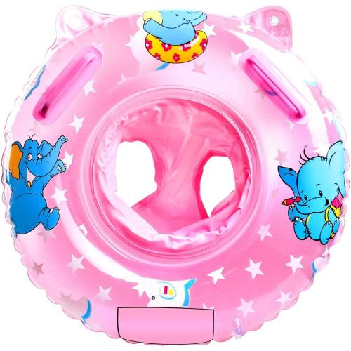 Sealive Kids Pool Float with Seat and Dual Handles, blue ? Elephant