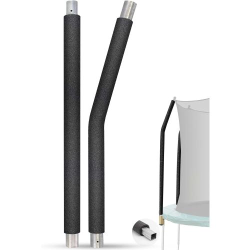 Trampoline Poles Replacement for Skywalker Or Jumpzylla,Galvanized Trampoline Enclosure Pole for Skywalker or Jumpzylla,Replace Parts#4201 4202 4135 OR for Jumpzylla 8ft 10ft&12ft 14ft