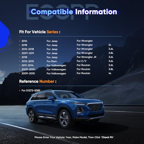 Brake Pads ECCPP D1273 Front Ceramic Brake Pads Kits For Jeep For Wrangler
