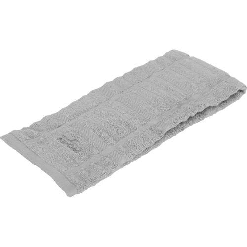 2pk All-Clad Solid Kitchen Towel: Highly Absorbent, Super Soft Long Lasting - 100% Cotton, 17x30 Tea Towel for Cleaning & Drying Dishes, Pans, Glassware, or Countertops, (), Titanium Gray