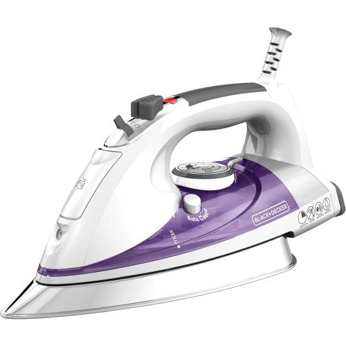 BLACK DECKER Professional Steam Iron with Stainless Soleplate