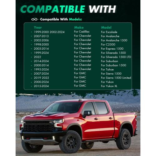 2Pcs 6x5.5 Wheel Spacers 3 inch
