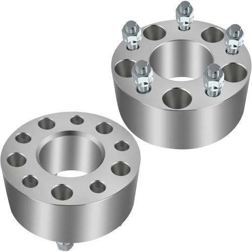 CWA Wheel Spacers 5x114.3 3 Inch or 76mm for Jeep TJ YJ SJ Ford Explorer Ranger Center Bore 1/2x20 Set of 2