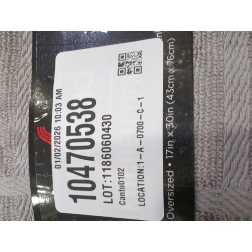 2pk All-Clad Solid Kitchen Towel: Highly Absorbent, Super Soft Long Lasting - 100% Cotton, 17x30 Tea Towel for Cleaning & Drying Dishes, Pans, Glassware, or Countertops, (), Titanium Gray