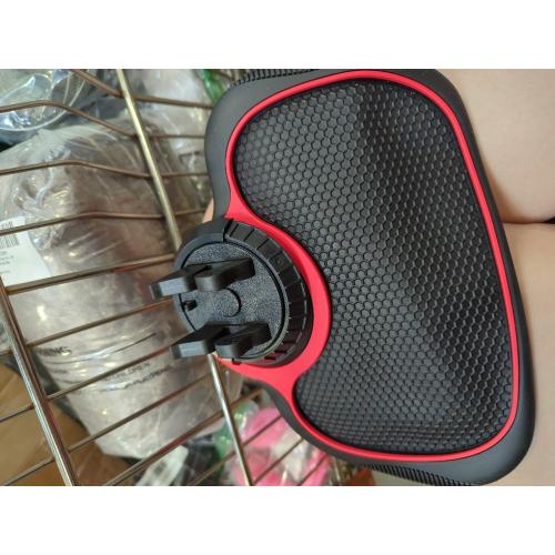 Multifunction Car Anti-Slip Mat,Car Anti Slip Mat Phone Holder For Dashboard,Multifunctional Car Dashboard Phone Holder,With Temporary Parking Numbe For Phone Sunglasses Keys (Square red and black)