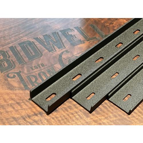 Bidwell Wood & Iron C-Channel Table Brace  Hidden Steel Support for Live Edge or Slab Wood Tops