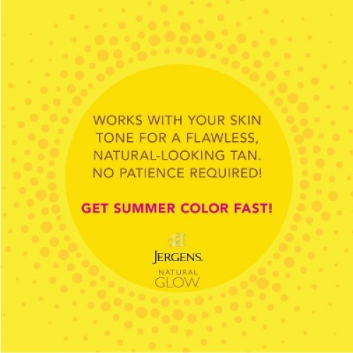 Jergens Natural Glow Instant Sun Sunless Tanning Mousse, Deep Bronze Tan, Sunless Tanner Mousse - 6 fl oz
