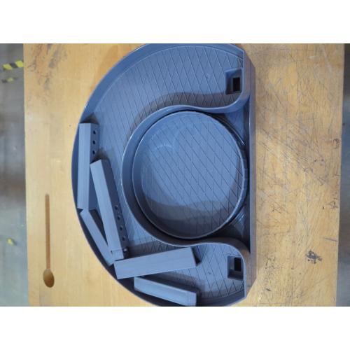 Spice Spinner Two-Tiered Spice Organizer & Holder That Saves Space, Keeps Everything Neat, Organized & Within Reach With Dual Spin Turntables- Grey