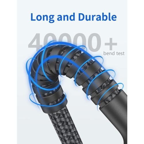 USB A to USB C for Carplay USB C Cable 3FT, Car Charger Cable 2Pack Short