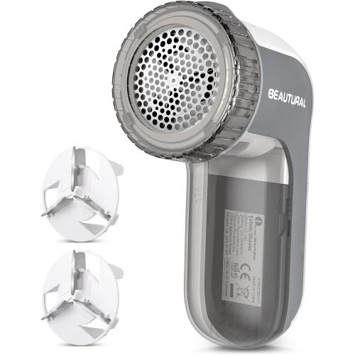 BEAUTURAL Fabric Shaver and Lint Remover, Portable Sweater Defuzzer