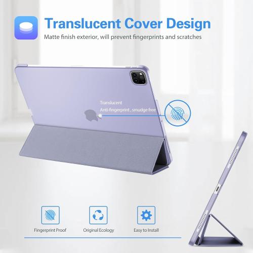 ProCase Case for iPad Pro 12.9 2022/2021/2020/2018 -Lightpurple
