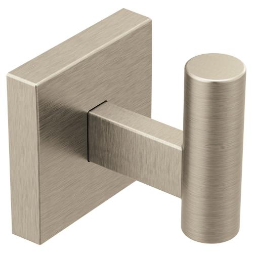 Moen Brushed Nickel Single -Hook Wall-mount Towel Hook