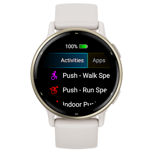 Garmin vívoactive 5 GPS Smartwatch - Ivory