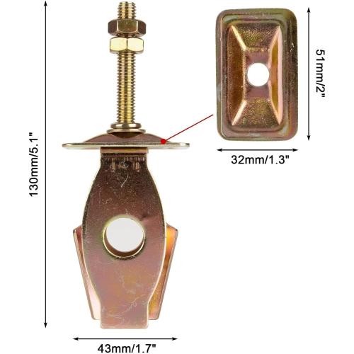 Chain Tensioner for Hawk 250 - PSLER Dirt Bike Aluminium Chain Adjuster