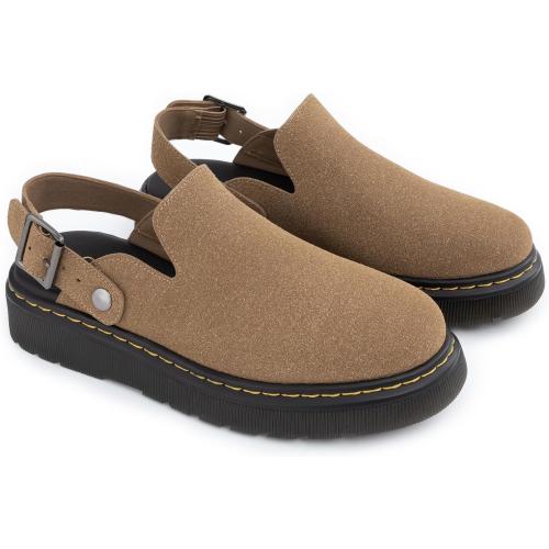 SIZE 6‼️‼️Athlefit Women's Slip On Suede Clogs with Back Strap