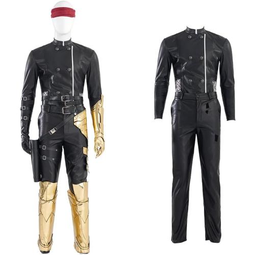 Vincent Valentine Cosplay Costume, Adult Men FF7 Game Uniform Outfits for Halloween Party