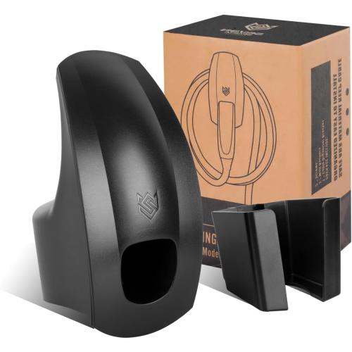 SEVEN SPARTA Charging Cable Holder Wall Mount for Tesla Charger, Black