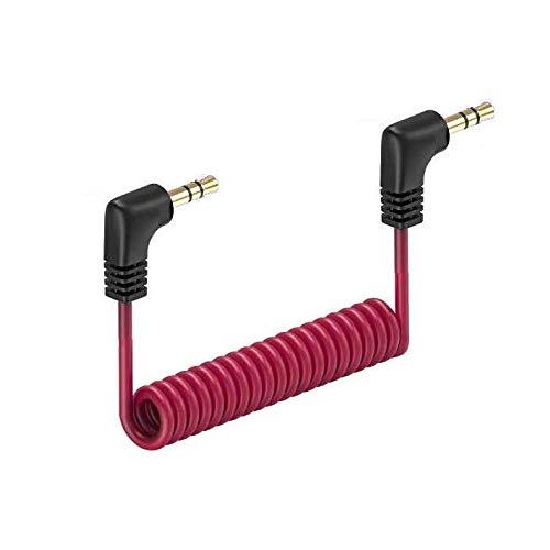 3.5mm TRS to TRS Camera Mic Patch Cable for Rode, Movo, Deity, Nikon, Canon