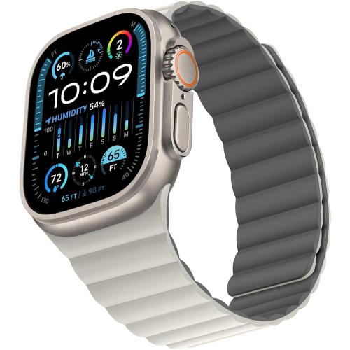 Bisikor Magnetic Band Compatible with Apple Watch Band 49 46 45 44 42mm