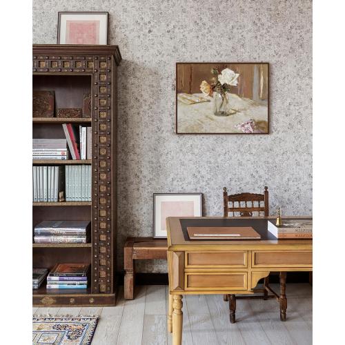 16x20 Canvas Floater Frame for Abstract Wall Art,Walnut Woodgrain