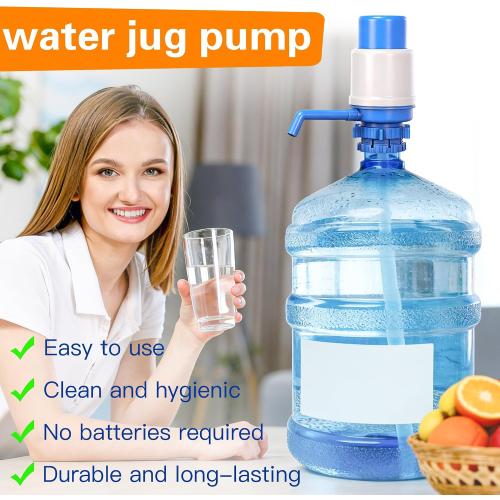 Gofriipai Water Pump for 5 Gallon Water Jug, Manual Water Dispenser Pump