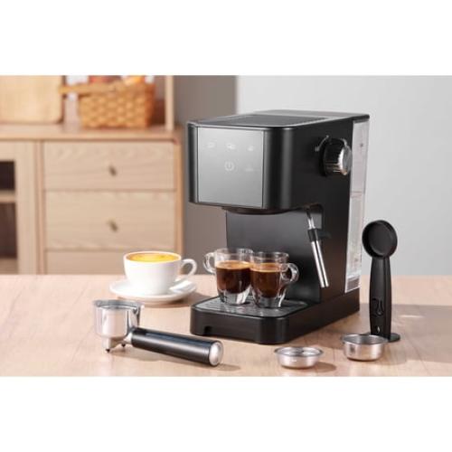 Mainstays Espresso Maker, Matte Black, 950 Watts, 15 Bar