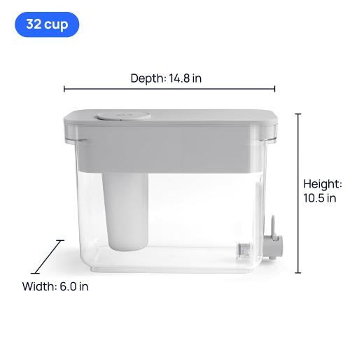 Culligan ZeroWater 32-Cup Water Filter Dispenser Removes PFAS ​