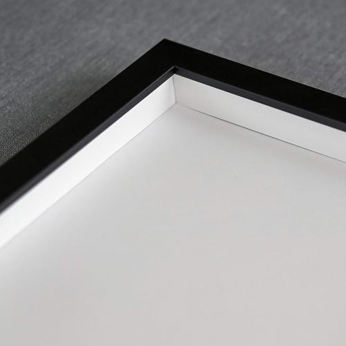 13x39 Shadow Box Frame Contemporary Black | 3/4 Depth of Usable Space| Interior Size 13x39 or 39x13 Inches| UV Resistant Acrylic, Acid-Free Backing, Wall Hangers | Made in USA