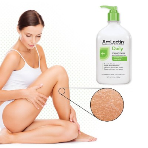 AmLactin Daily Moisturizing Body Lotion Bottle with Pump - 14.1oz