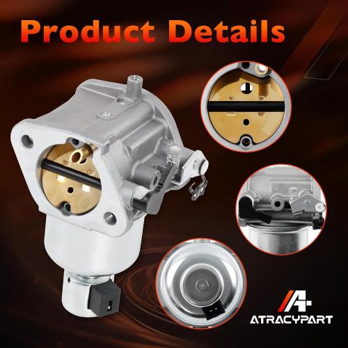 FR730V Carburetor Compatible with Kawasaki FS730V FR730V Engine Mower Carb Replaces #15004-1097 15004-1062 15004-0826 15004-0984 with Air Filter Oil Filter Fuel Pump Spark Plugs