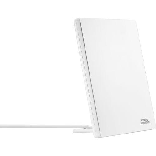 Best Buy Essentials  - Multidirectional Indoor HDTV Antenna - 30 Mile Range - Off-white