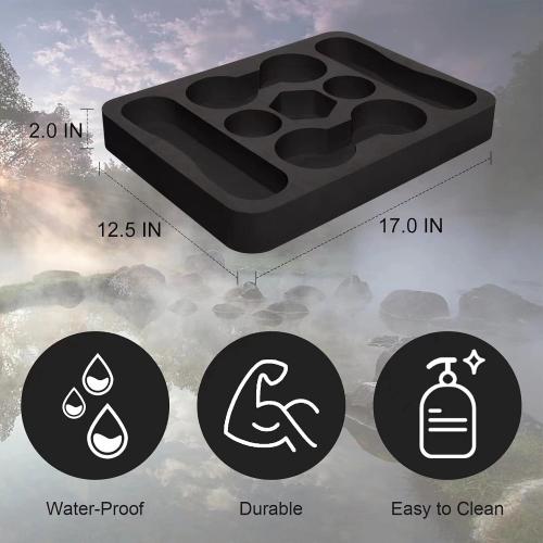 Floating Drink Holder,Refreshment Table Tray for Pool Beach Party or Hot Tub Float Loung-Versatile & Portable Serving Bar