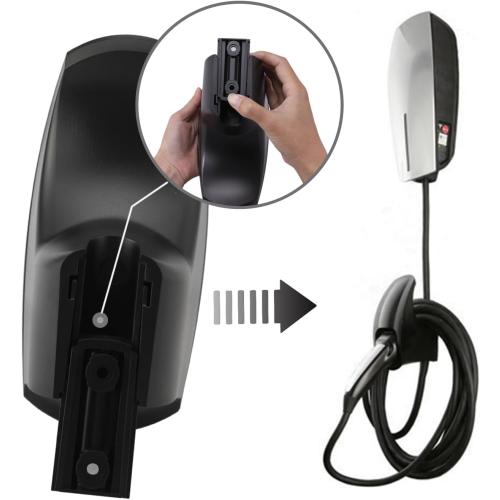 SEVEN SPARTA Charging Cable Holder Wall Mount for Tesla Charger, Black