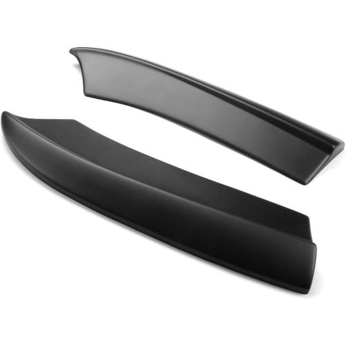 FREEMOTOR802 Rear Aprons Fits 2015-2023 Dodge Charger SRT, Unpainted Black