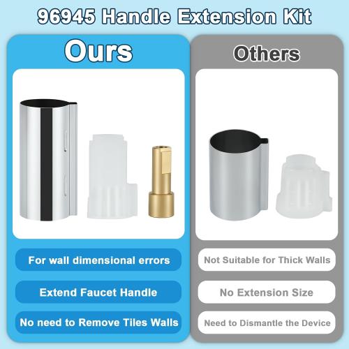 96945 Shower Handle Extension Kit Replace, Compatible with Moen Posi-Temp