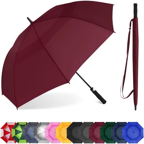 MISSING THE PART TO GRAB ‼️ SoulRain 62 Inch Arc Umbrella Double Layer Vented Big Windproof Waterproof Umbrellas,Automatic Open Golf Umbrella for Men and Women and Family