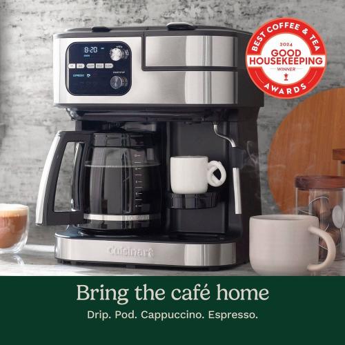 Coffee Center Barista Bar 12 Cup Stainless Steel 4 in 1 Coffee Maker needs cleaning