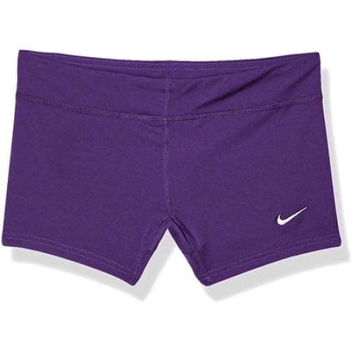 Nike Performance Womens 3.75 Game Shorts SMALL Purple