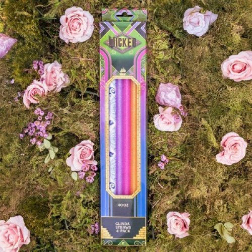 CharCharms 40oz Water Bottle Straws Wicked Glinda