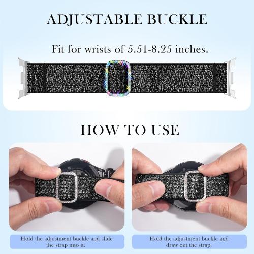 LETOID Stretchy Bands for Samsung Galaxy Watch Band Women Solo Loop