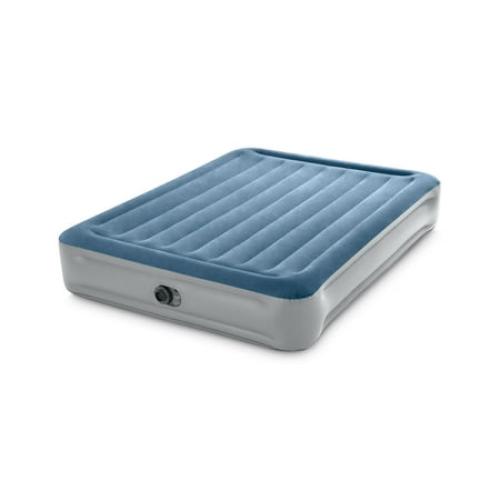 Intex 15 Essential Rest Dura-Beam Airbed Mattress with Internal Pump Included - QUEEN