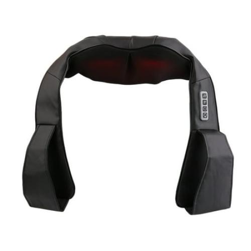 Shiatsu Kneading Neck Back Shoulder Massager Heat Magic Lumbar Support Waist Neck Relax Mate Device Pain Relief