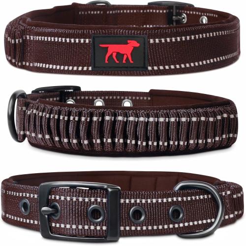 Tuff Pupper Heavy Duty Dog Collar with Handle