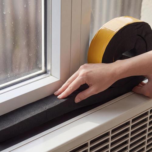 3 Inch x 2-1/4 Inch x 6.5 ft Air Conditioner Foam Tape Window