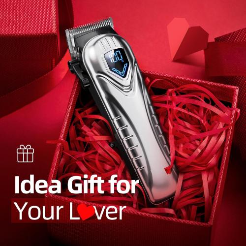 Chicclly Low Noise Hair Clippers for Men & Women with 10 Color Guide Combs